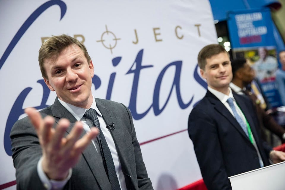 James O'Keefe Has Earned At Least $1.9 Million Helming Project Veritas James O'Keefe Has Earned At Least $1.9 Million Helming Project Veritas
