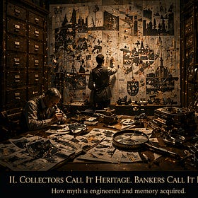 Collectors Call It Heritage. Bankers Call It Roll-Up.