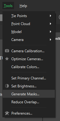 Tools Generate Masks Menu Image