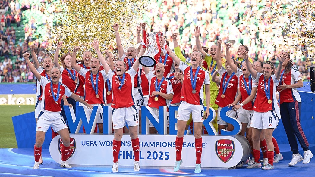 Arsenal win 2024/25 Women's Champions League | News | Arsenal.com