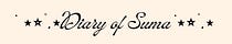 Diary of Suma 