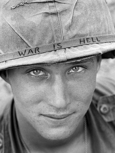 AP Vietnam: American soldier wears a hand-lettered slogan on his helmet AP Vietnam: American soldier wears a hand-lettered slogan on his helmet