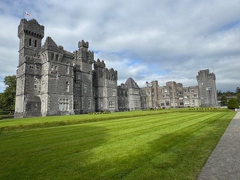 These Irish Castles and the Abbey were once homes -what storied histories. The house on the grounds is still someone’s home thanks to the Guinness family. 