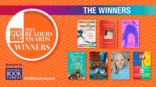 Asset featuring the Books Are My Bag Readers Awards winners