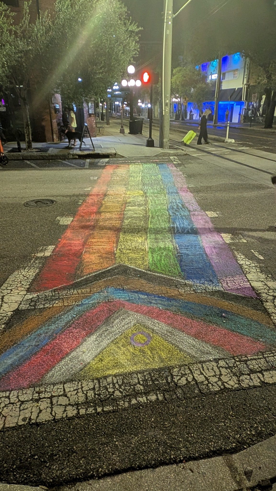 May be an image of 1 person, street, road and text