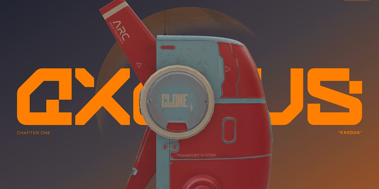 【EXODUS】CLONE X新展開!2023年のCLONE Xの展望とNFTプロジェクト全体の成長戦略を考える