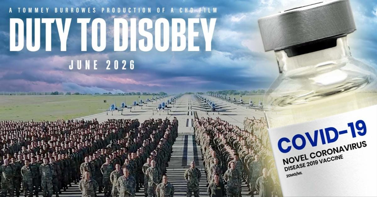 ‘Duty to Disobey’: New Film Exposes Fallout From Military COVID Vaccine Mandates | Article includes 5-Minute Trailer ‘Duty to Disobey’: New Film Exposes Fallout From Military COVID Vaccine Mandates | Article includes 5-Minute Trailer