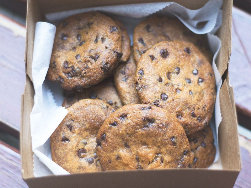 Tahini Chocolate Chip Cookies