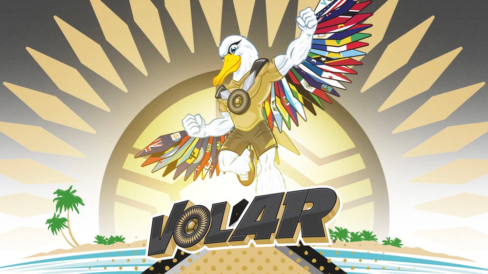 Concacaf takes flight with Volar, its first-ever official mascot