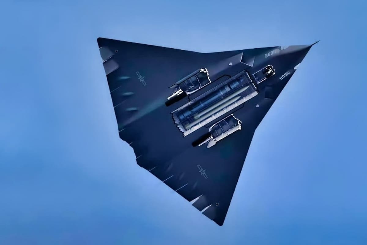 Chengdu J-36 stealth fighter
