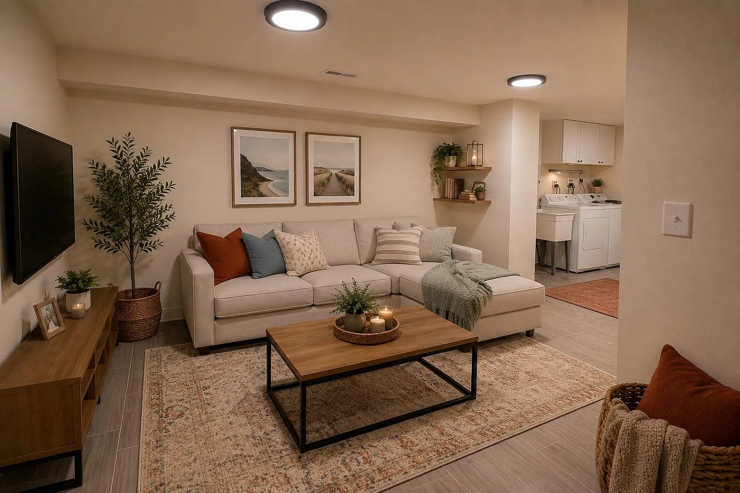 basement flex room