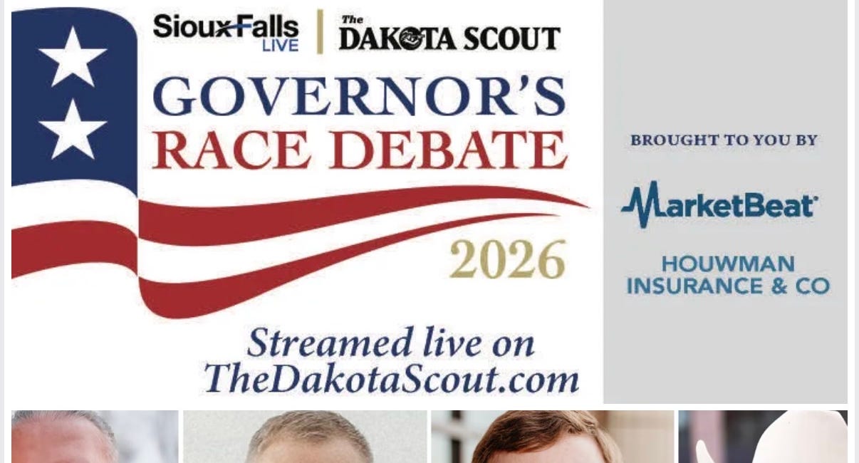 SELLOUT: Capacity crowd anticipated for South Dakota gubernatorial debate