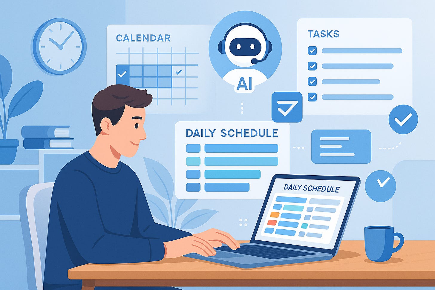 Imagine pentru unealtă AI prezentată: Organizarea digitală cu AI – Cum îți simplifici viața fără să te complici