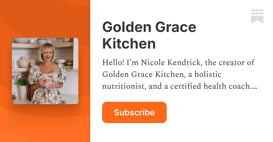 Golden Grace Kitchen | Substack