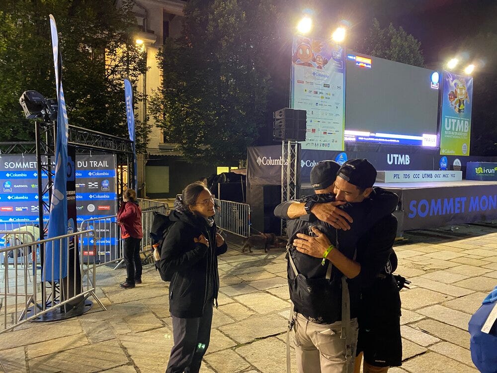 (Photo by Sascha Kowalski at the Finish Line in Chamonix)