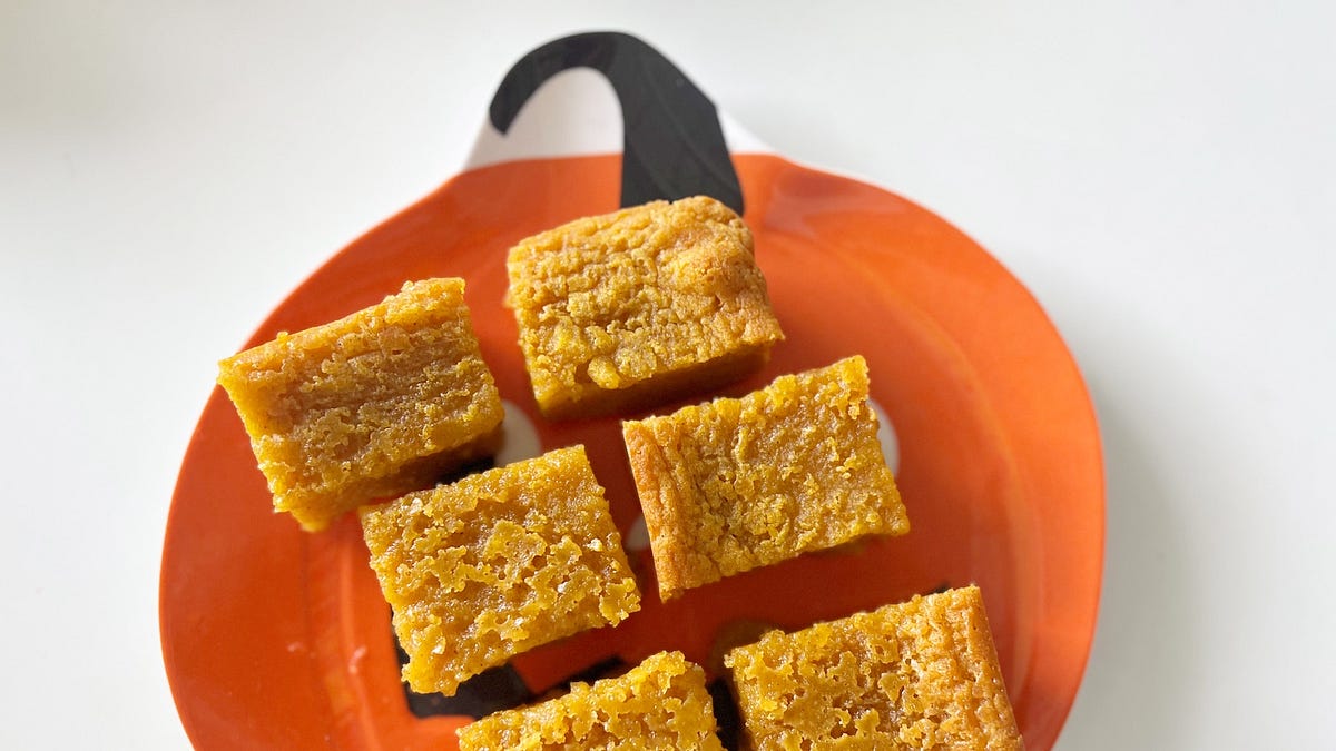 RECIPE: Pumpkin Pie Butter Mochi - by Catherine Toth Fox