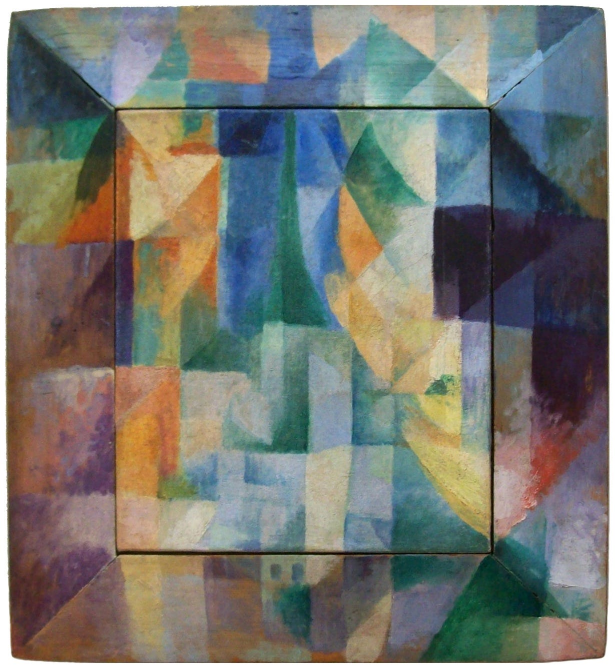 Robert Delaunay, Simultaneous Windows on the City, 1912 Robert Delaunay, Simultaneous Windows on the City, 1912