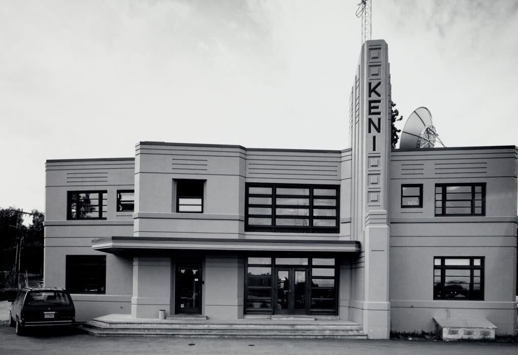 KENI radio, the second radio station in Anchorage, Alaska. KENI radio, the second radio station in Anchorage, Alaska.