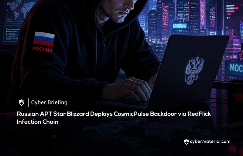 Star Blizzard APT Utilizes RedFlick Chain