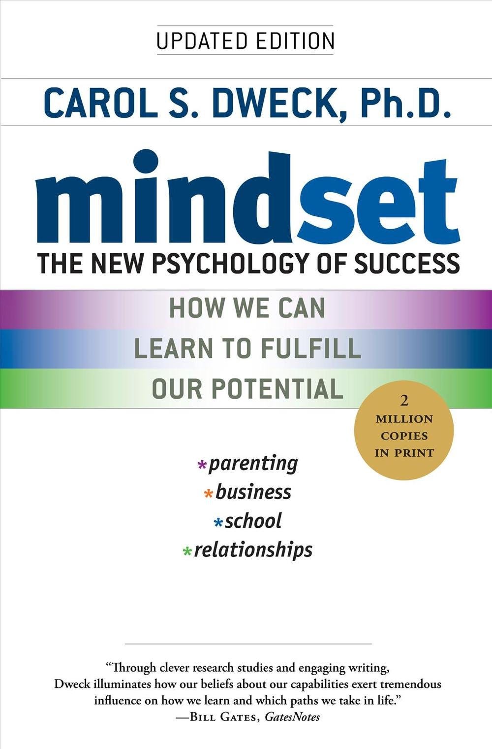 Mindset: The New Psychology of Success by Carol S. Dweck, Paperback ...