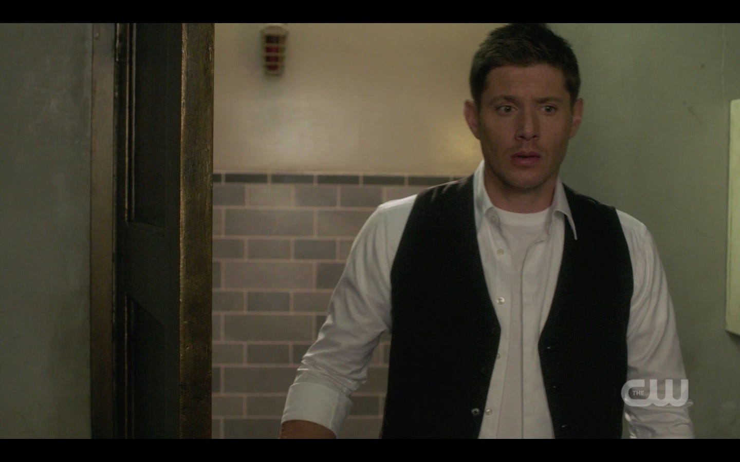 dean winchester back ready to rip off michaels clothes spn scar