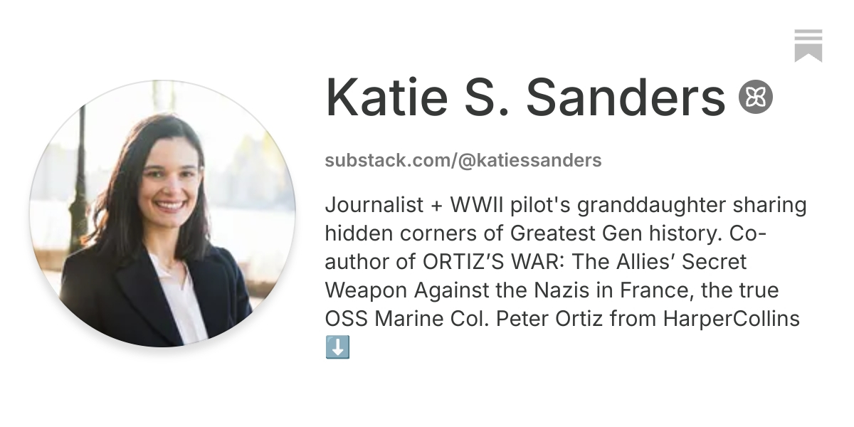 Katie S. Sanders | Substack