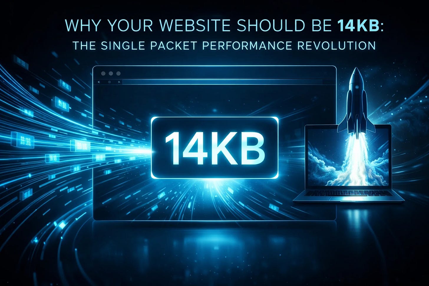 Why Your Website Should Be 14KB: The Single Packet Performance Revolution