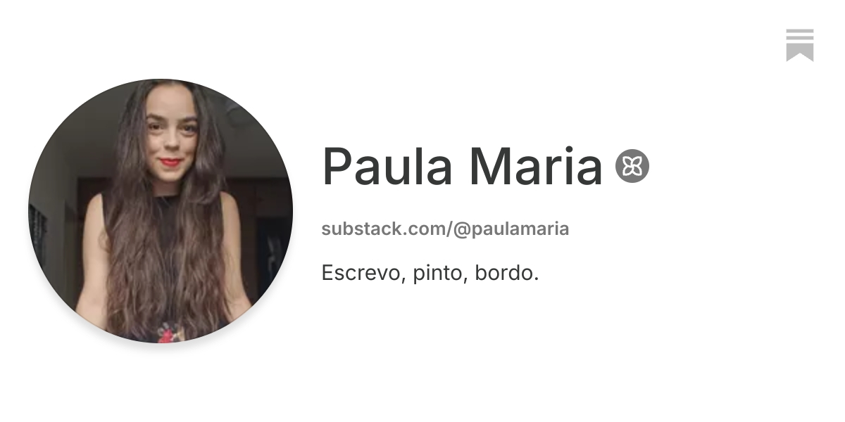 Paula Maria | Substack