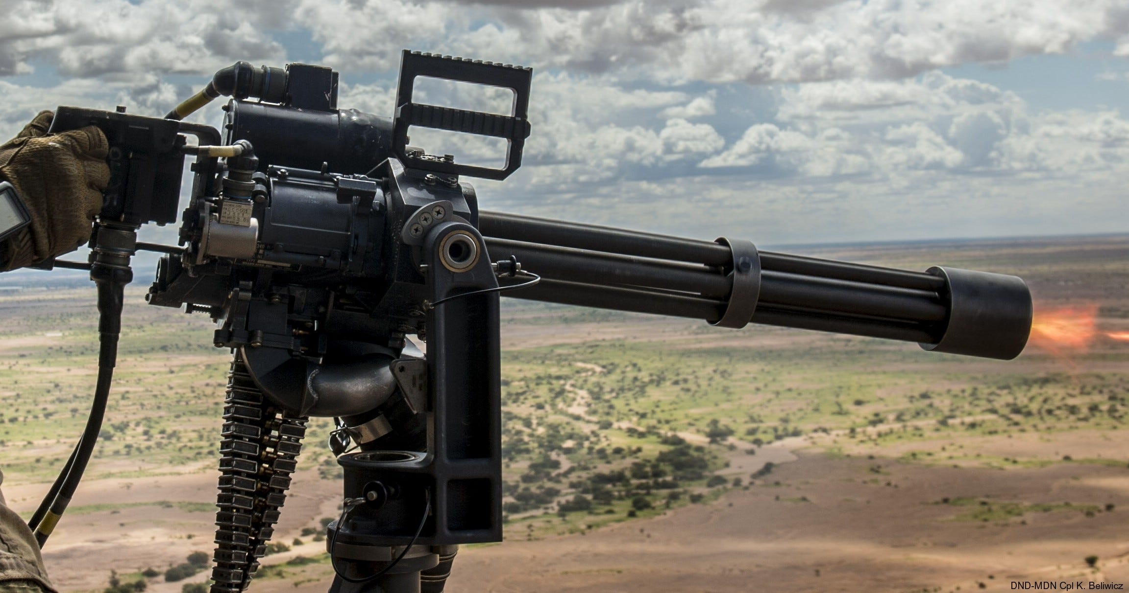 The M134 Minigun - by Robert Van Dusen
