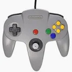 Image of Nintendo 64 Controller Original Grey For N64 Remote Gray Very Good 5z