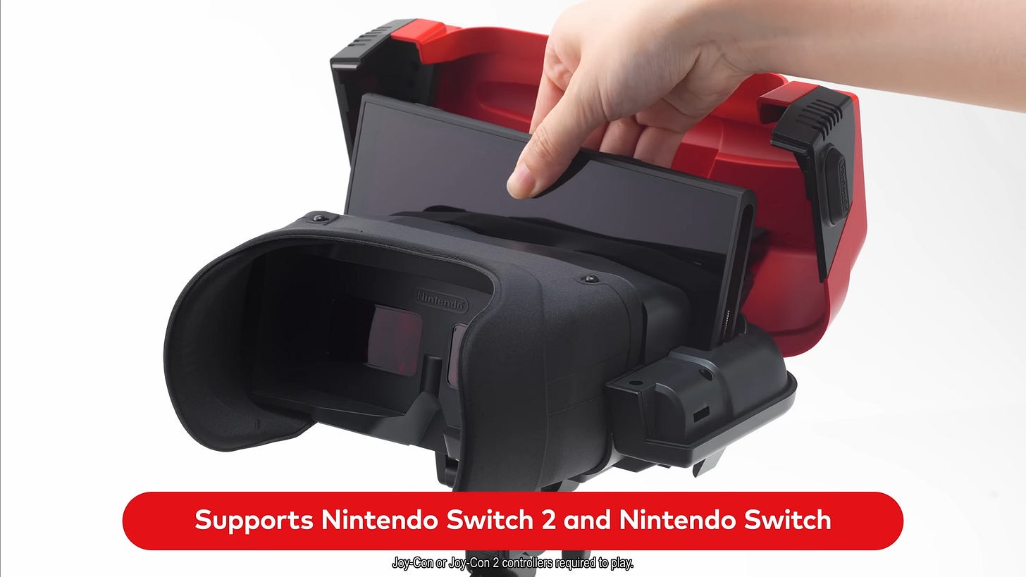 Virtual Boy work with Nintendo Switch