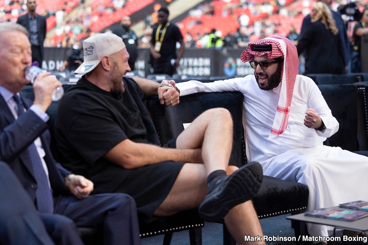 Image: Turki Al-Sheikh's Plan: Give Fury "Some Time" Before Comeback Talks