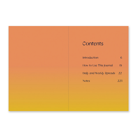 Photos of the Sunset Journal interior
