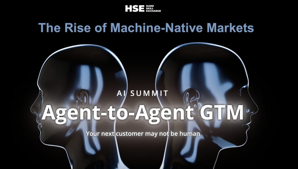 Illustration of AI agents participating in online markets Illustration of AI agents participating in online markets