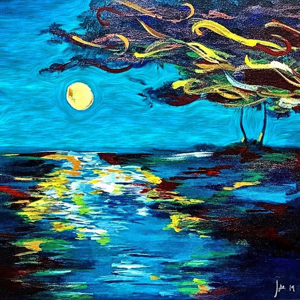 Florida Moonrise by Jae Jerkins Florida Moonrise by Jae Jerkins