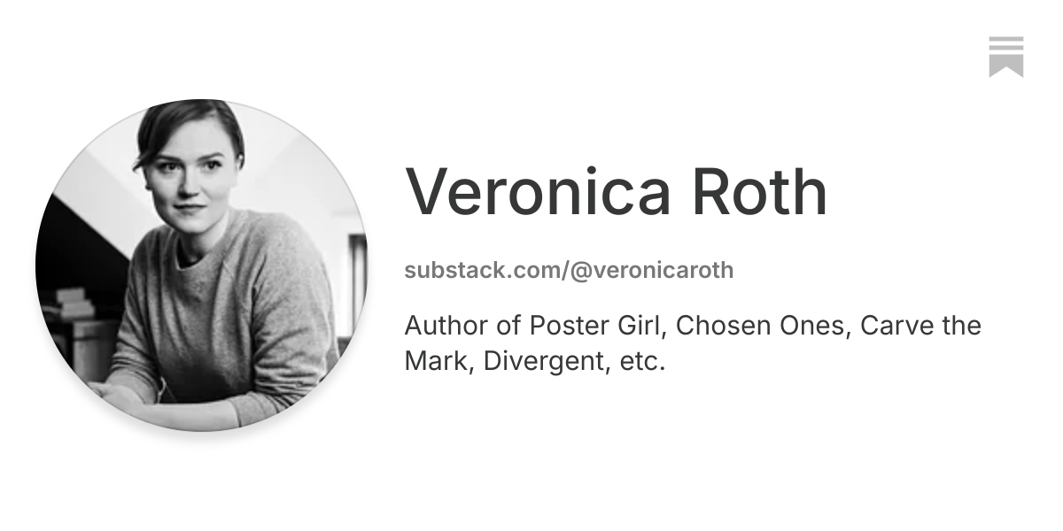 Veronica Roth | Substack