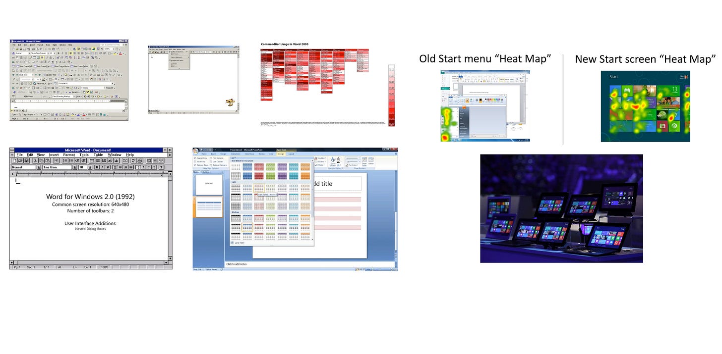 A series of small screen shots of various redesigns I worked on. The links at the end of the post tell the stories of each of these. A series of small screen shots of various redesigns I worked on. The links at the end of the post tell the stories of each of these.