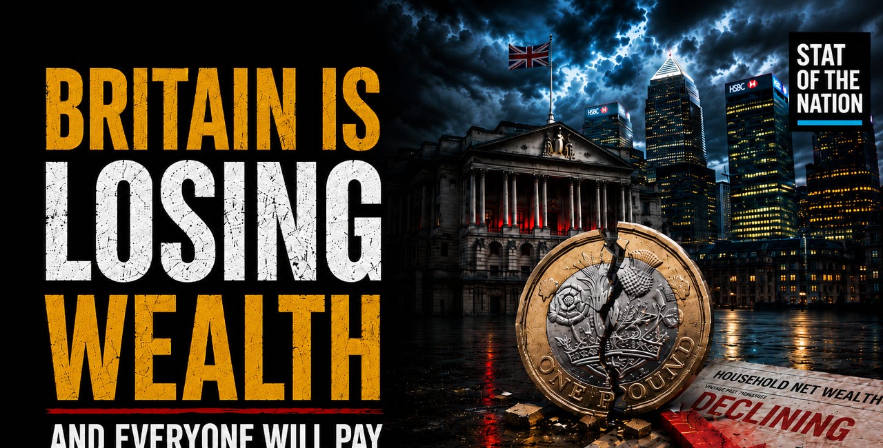 Britain Is Losing Wealth, And Everyone Will Pay