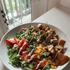 Snack Wrap in a Bowl (gluten free)