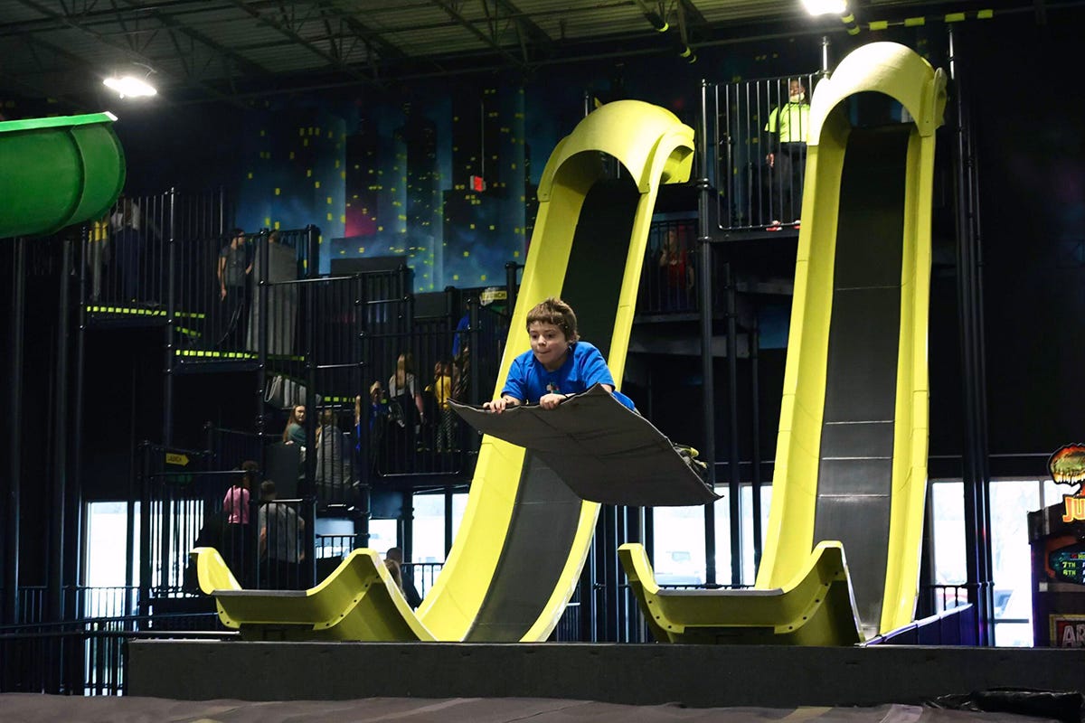 Slick City slide