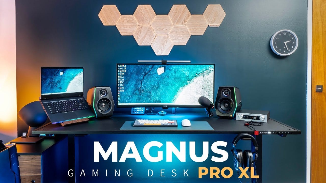 The Standing Desk of the FUTURE! Secretlab MAGNUS Pro XL - Setup & First  Impressions!