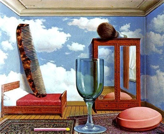 Rene Magritte: Personal Values - 1951-1952 | Magritte art, Magritte ... Rene Magritte: Personal Values - 1951-1952 | Magritte art, Magritte ...