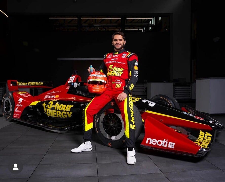 Pietro Fittipaldi - F1 Reserve Driver Team Haas - IndyCar Driver with Team Rahal/Letterman/Lanigan
