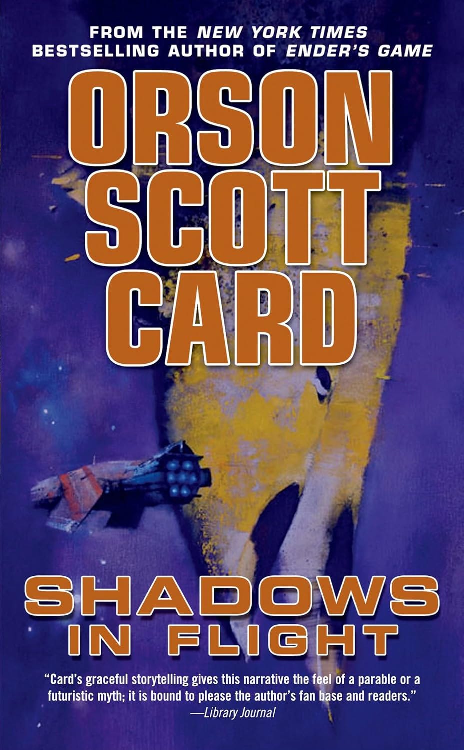 Book cover for Shadows in Flight by Orson Scott Card