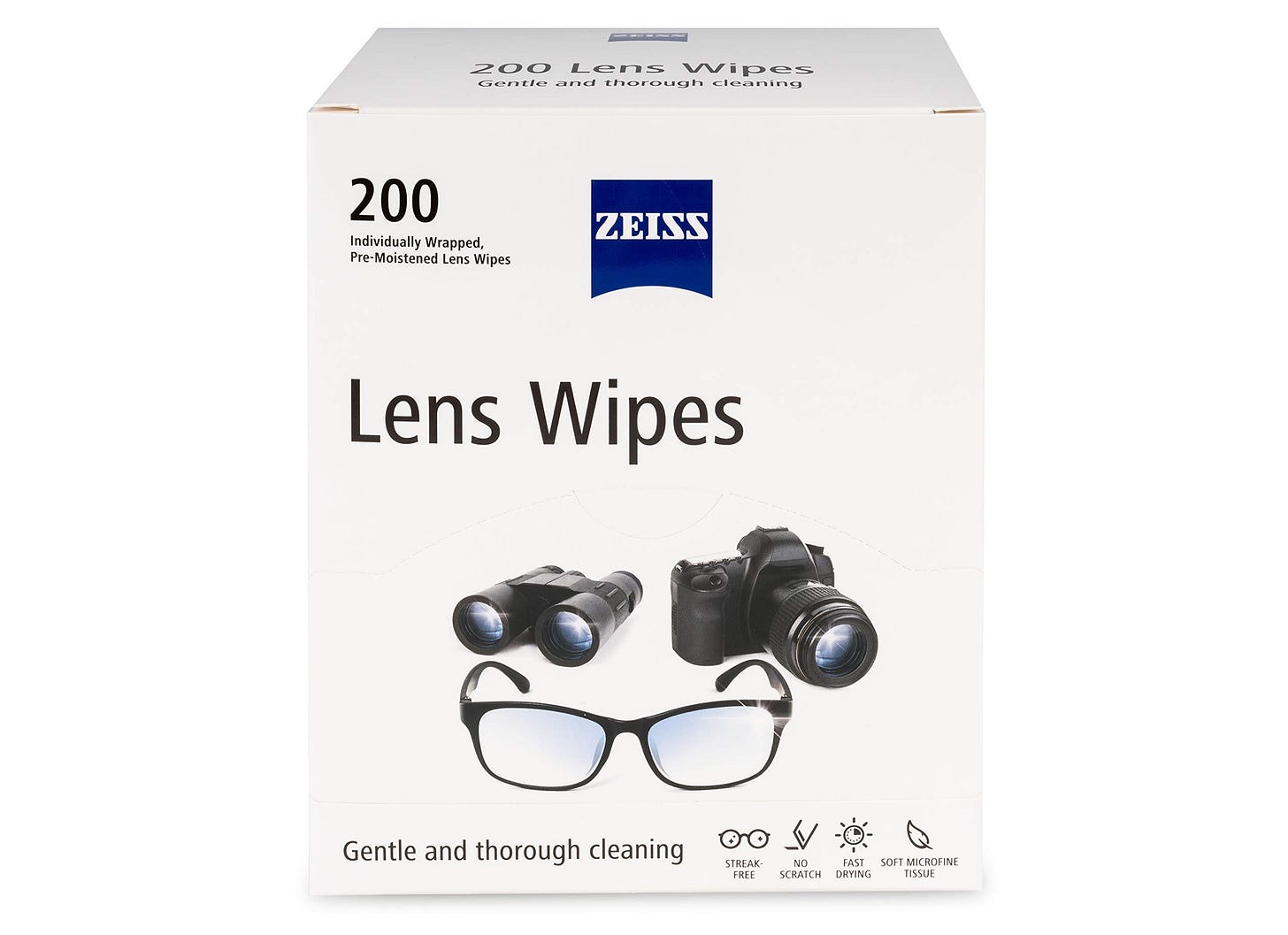Zeiss Pre-Moistened Lens Cleaning Wipes - 200 ct. : Amazon.co.uk