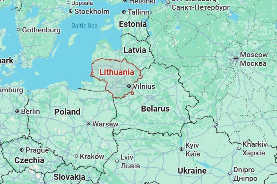 LITHUANIA TO CITIZENS: START BUILDING BUNKERS, JUST IN CASE LITHUANIA TO CITIZENS: START BUILDING BUNKERS, JUST IN CASE