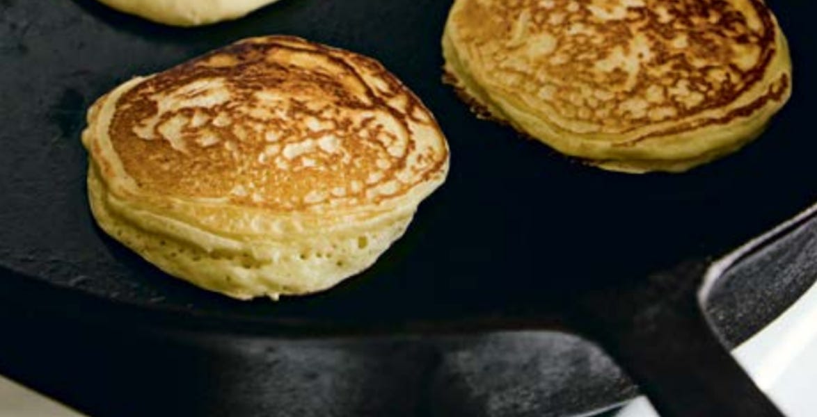 Ricotta Custard Pancakes - by Samin Nosrat