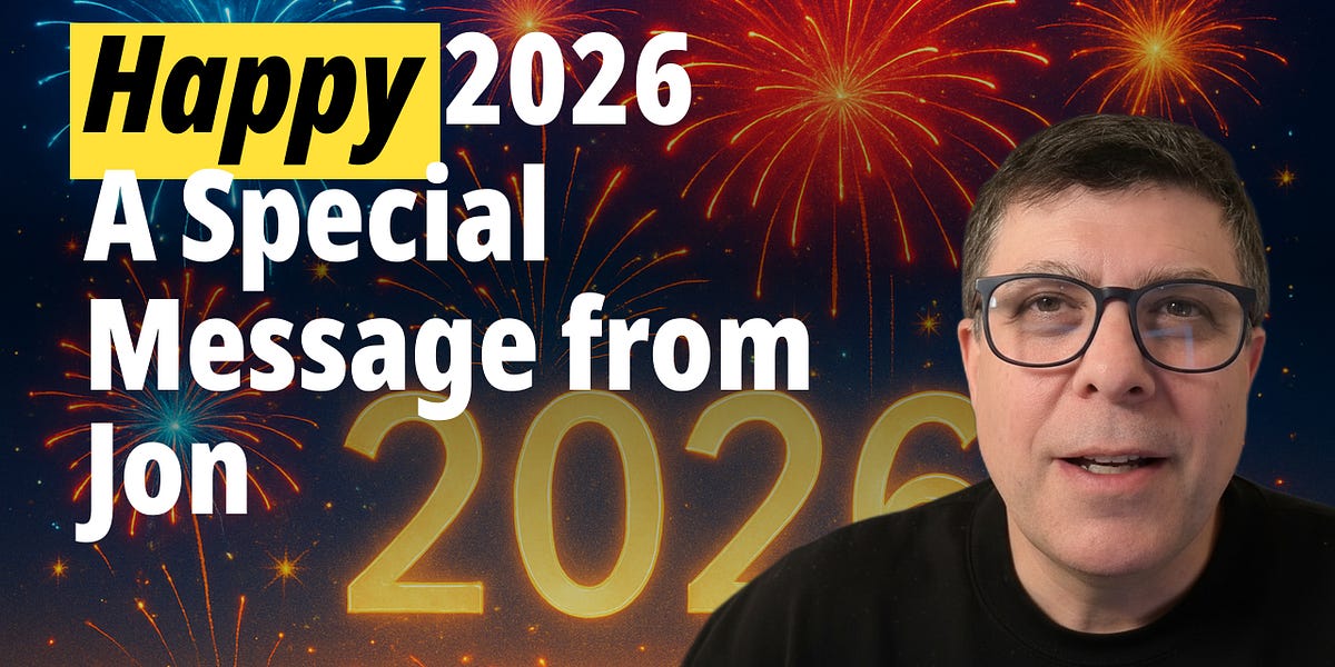 Thanks Jon New Year’s Day — A Note of Thanks - by Jon Fleischman