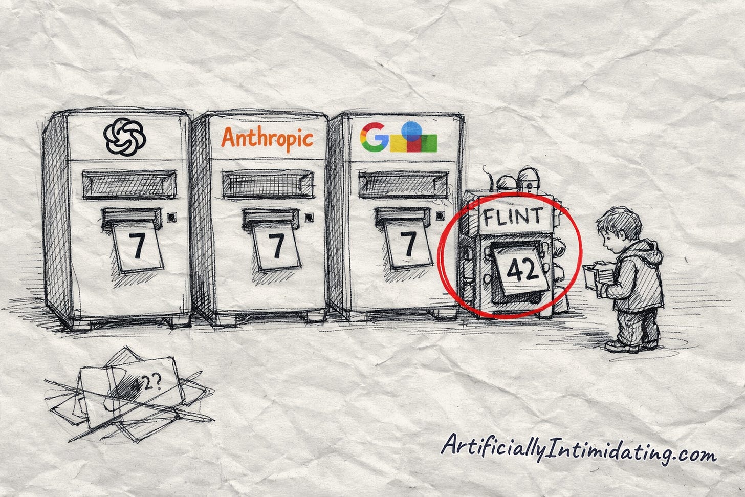 Ask them all for a random number. Go ahead. | Illustration: Artificially Intimidating