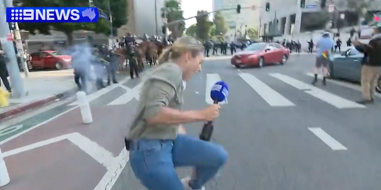 Australian Journalist Shot by Police During LA Protests Sparks Diplomatic Calls